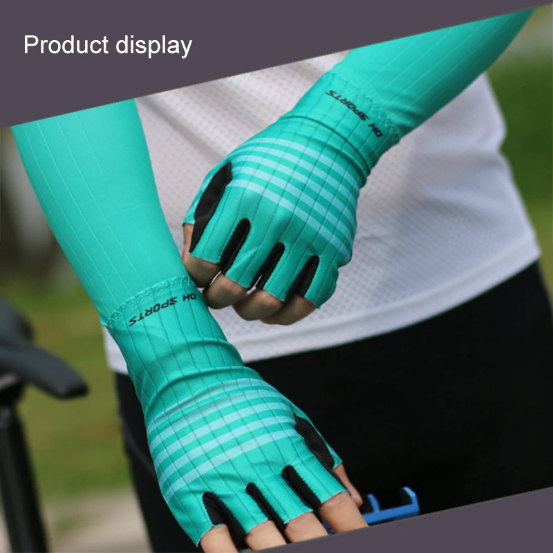 Нескользящие перчатки на полпальца с поддержкой запястья, мягкие, для фитнеса, короткие, открытые, для верховой езды, Летний Фитнес ASD88