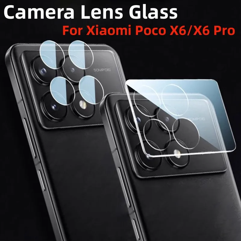 Стекло Объектива Камеры Для Xiaomi Poco X6 Pro 5G Full Cover Screen Protector Защитная Пленка Для Объектива Камеры Poco X6 X 6 Pro Lens Glass