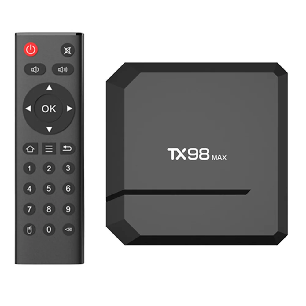 Медиаплеер TX98 Max 4K 2GB RAM 16GB ROM TV Box С Дистанционным Управлением Домашний Смарт-Цифровой Плеер Телеприставка