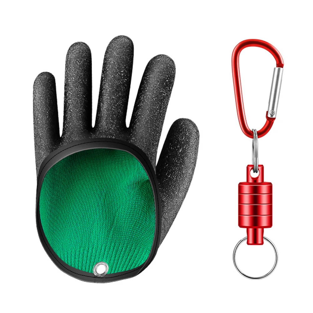 Прочные и водонепроницаемые перчатки для рыбалки с магнитным фиксатором Защищают ваши руки от крючков и рыбьей чешуи