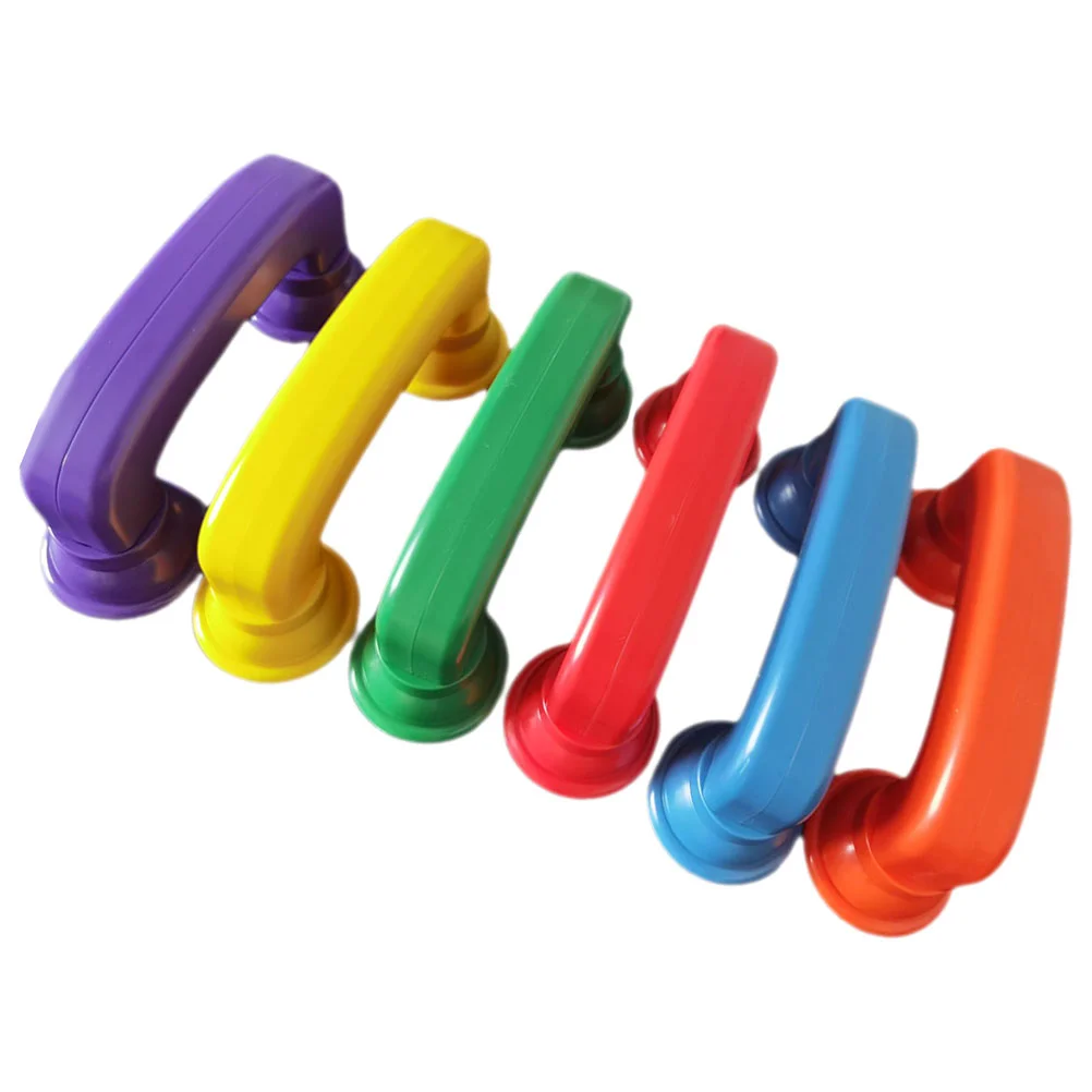 6 Шт Детские Игрушки Наушник Для Чтения Whisper Phone Пластиковый Декор Детские Телефоны для Малышей