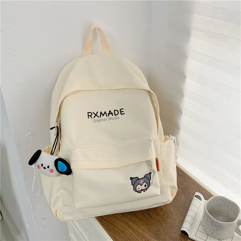 Sanrio hello kitty Y2K Женская школьная сумка для младших школьников, мультяшный милый рюкзак, сумка kuromi, нейлоновая сумка через плечо