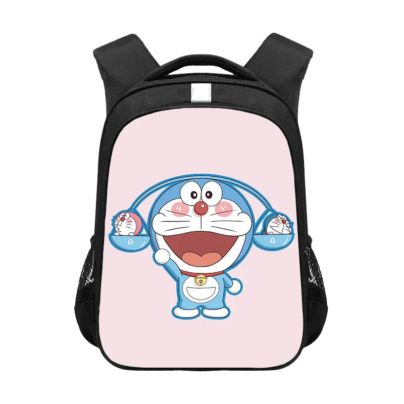 2023 Новый Аниме Doraemon Мультфильм школьный рюкзак Со Светоотражающими Полосками Рюкзак для Уменьшения Нагрузки и защиты спины 36x13x26 см