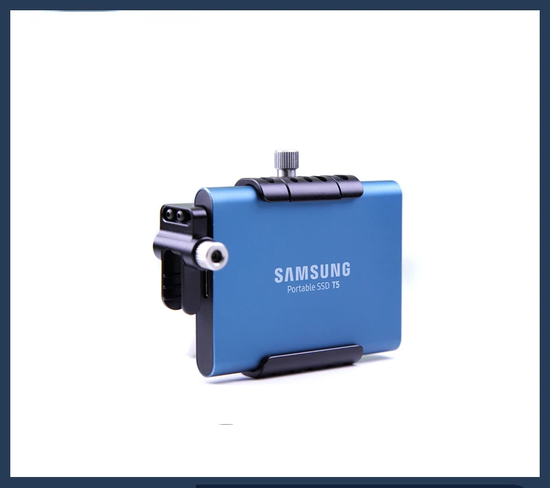 Фотокамера SSD T5 твердотельный зажим для жесткого диска кронштейн bmpcc6k/4k аксессуары ssd-t5c аксессуары