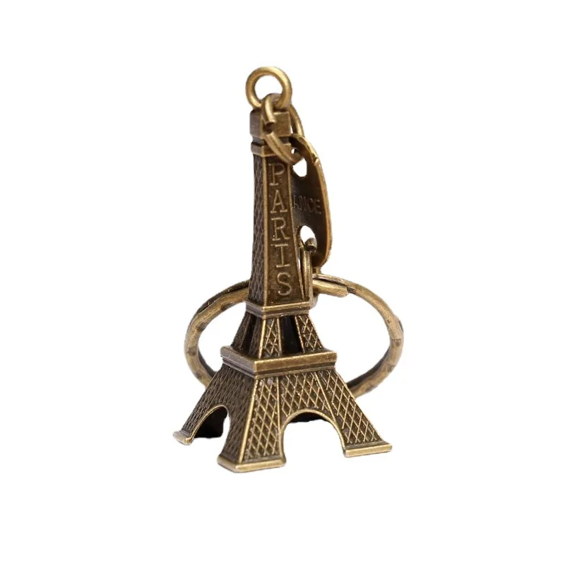 Брелок для ключей с Эйфелевой башней Брелок для ключей Сувенир для путешествий в Париже Брелок для ключей с Эйфелевой башней Брелок для ключей Украшение Брелок для ключей
