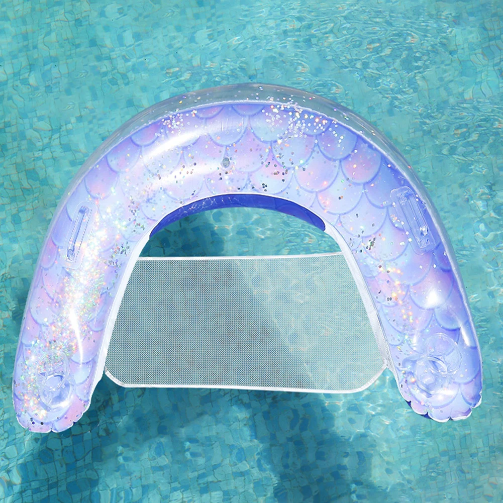 Плавательный матрас из ПВХ, кольцо для плавания с утолщенным принтом в стиле знаменитостей Ins, кольцо для плавания с держателем для напитков для пляжного отдыха