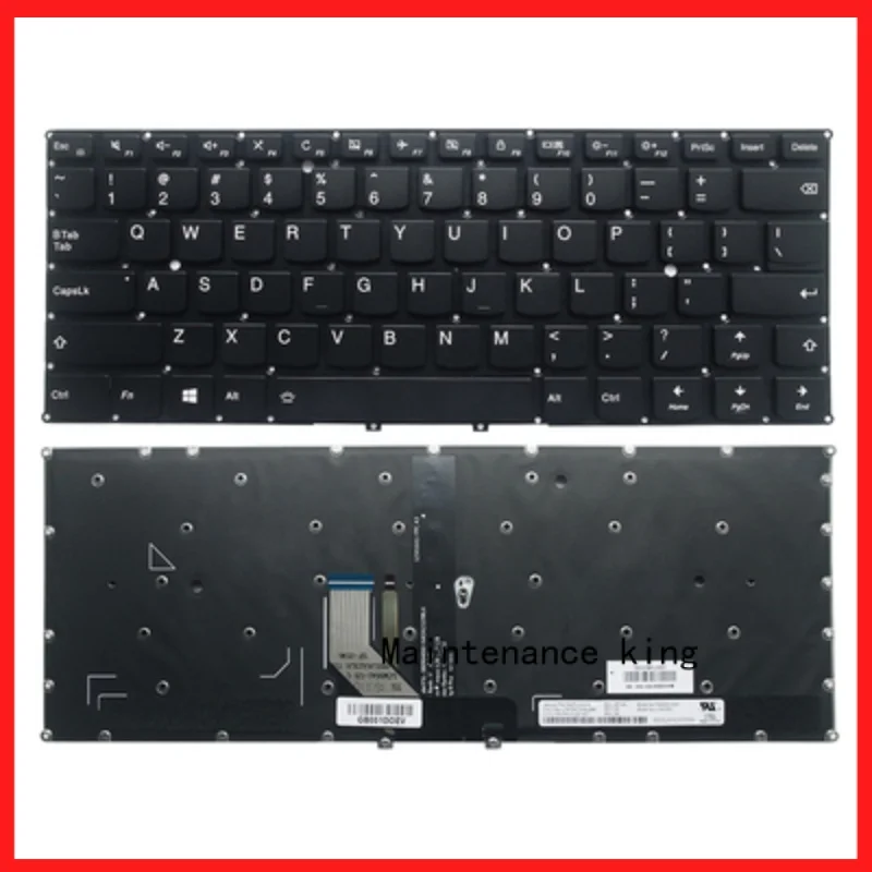 Клавиатура с подсветкой для ноутбука Lenovo YOGA 910-13IKB YOGA 5 Pro 910-13 с подсветкой клавиатуры