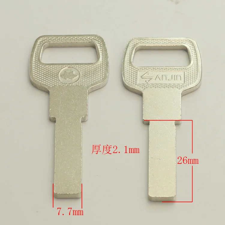 b513 Домашние неразрезные заготовки для ключей слесарные принадлежности для дома Заготовки для ключей 15 шт. /лот