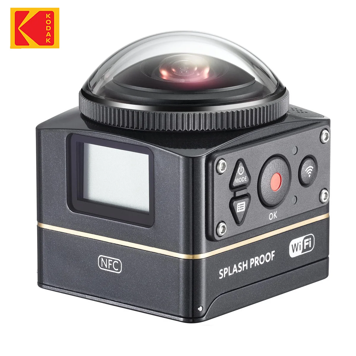 Оригинальная Камера KODAK PIXPRO SP360 4K VR для Видео Youtube 360 Action 1080p Wifi NFC Поддержка IOS Premier Pack