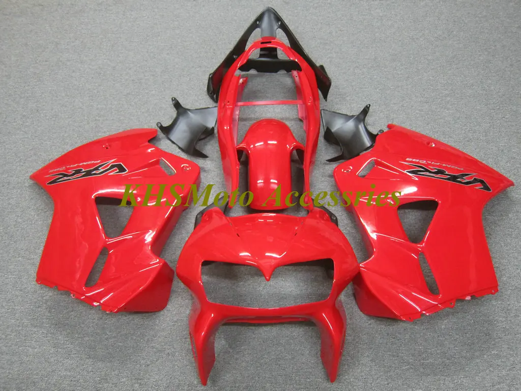 Комплект мотоциклетных обтекателей для HONDA VFR800 98 99 00 01 VFR800 1998 1999 2000 2001 ABS Ярко-красный комплект для кузова