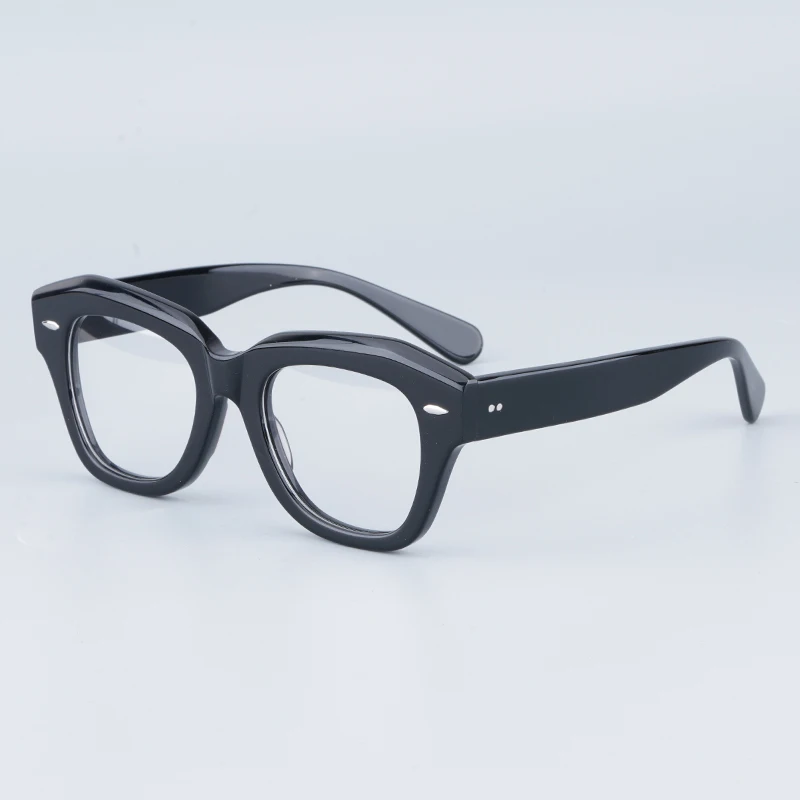 Ацетатные классические дизайнерские оправы для очков ручной работы, мужские модные Тонкие очки Cateye по рецепту, женские очки высокого качества.
