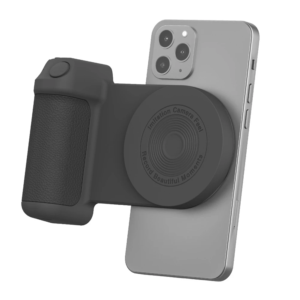 Магнитная ручка камеры, держатель для селфи-усилителя, рукоятка для ручного телефона с Bluetooth, устройство для селфи с защитой от встряхивания, беспроводная зарядка Magsafe