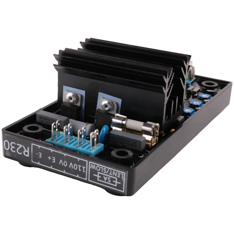 Автоматический регулятор напряжения R230 AVR Электронный модуль плата генератора Детали генераторной установки