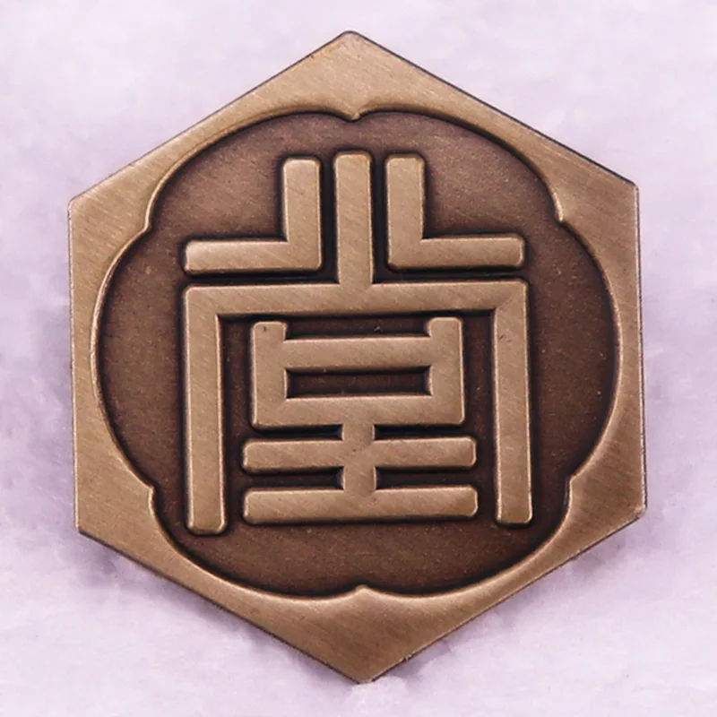Броши-эмалевые булавки Ryu Ga Gotoku Yakuza Tojo Clan Dojima Gumi для игровых значков
