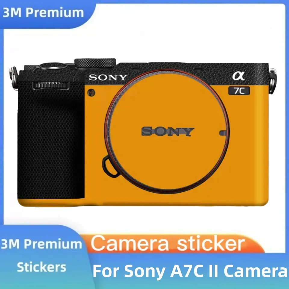 Наклейка на камеру Для Sony A7CII A7C2 Виниловая Пленка Против Царапин, Защитная Наклейка A7CM2 A7C Mark II 2 M2 Mark2 MarkII