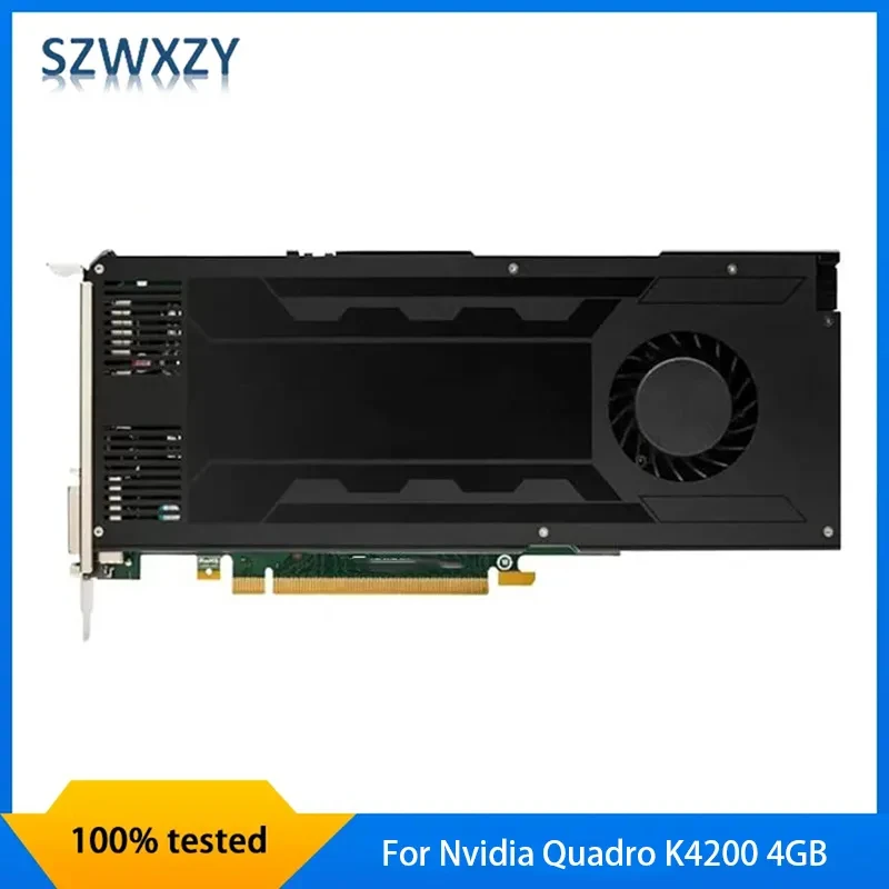Новый Оригинал для видеокарты Nvidia Quadro K4200 4GB GDDR5 256-Битной PCI Express 2.0 X16 Профессиональная Видеокарта 100% Протестирована