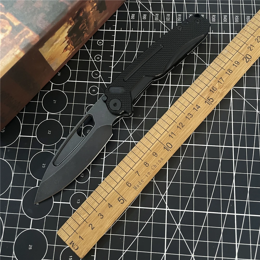 Складной нож AUS8 со стальным шарикоподшипником для выживания в походе, охотничий кухонный нож EDC, острый инструмент защиты высокой твердости