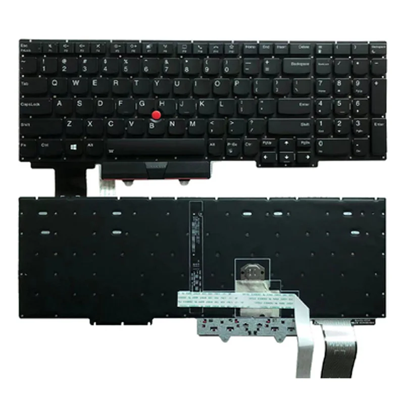 Бесплатная доставка!! 1 шт. новая клавиатура для ноутбука оптом с фабрики для Lenovo IBM Thinkpad E14 E15
