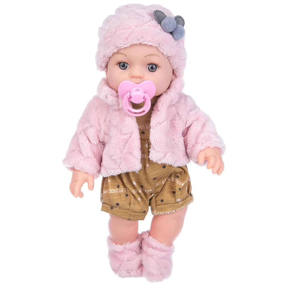 12-дюймовая имитация незаконченной реалистичной куклы Успокаивающий винил Возрожденный Пустой подарок куклы Девочка Кукла Моделирование Игрушка для новорожденных