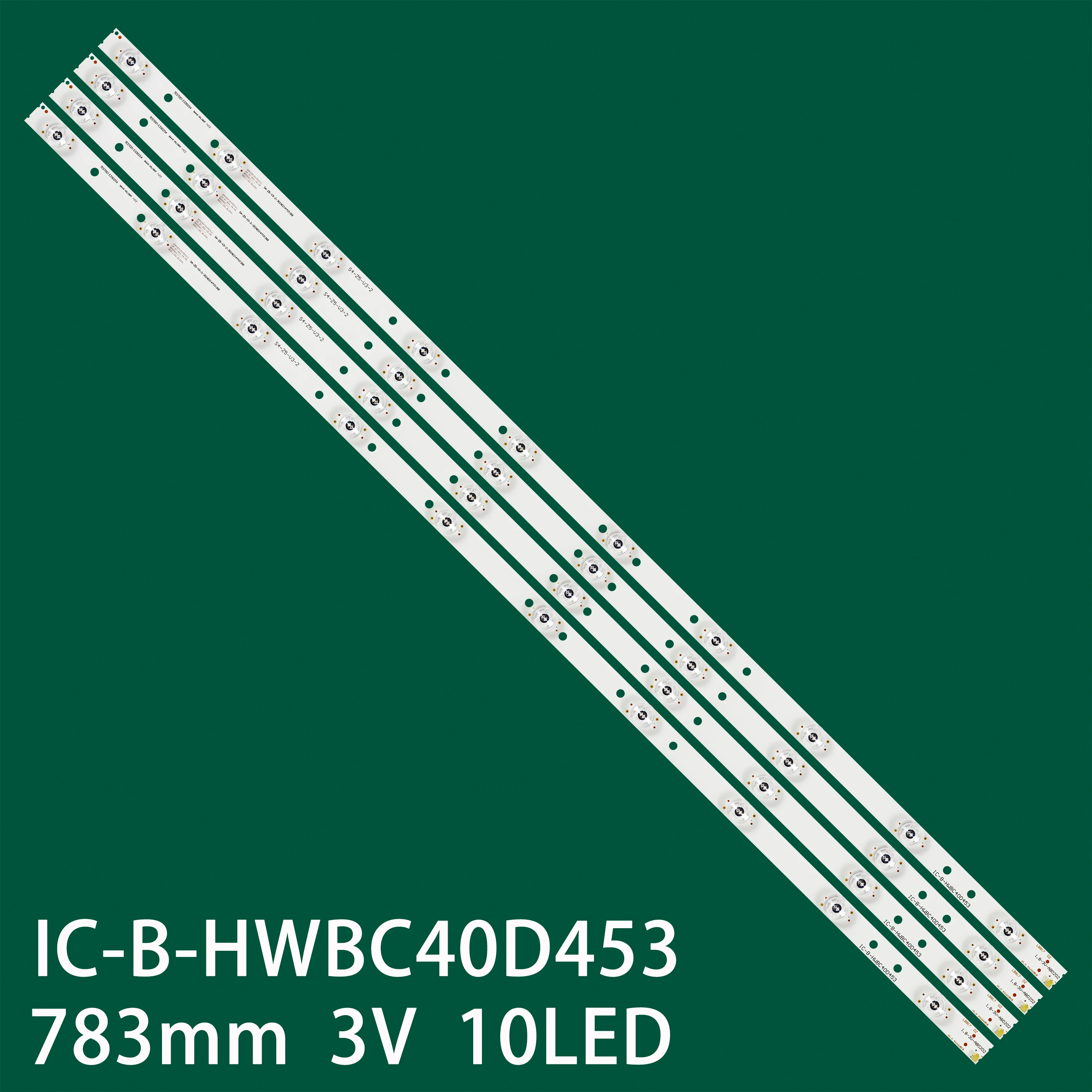 Светодиодная лента для IC-B-HWBC40D453 Bush 40/233FDVD S4-Z5-V3-2 40/233F 40/233I V400H1J-PE1 V400HJ6-PE1 40F21B-FHD 40F22B-FHD 40G22B