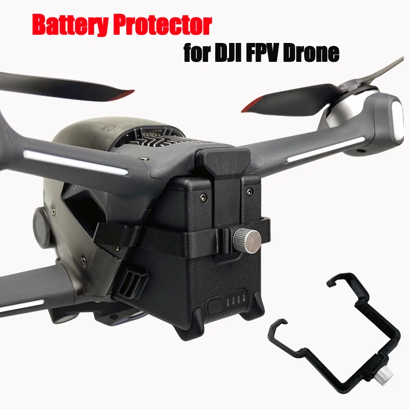 Для DJI FPV Drone Battery Guard Защитный зажим для предотвращения потери аккумулятора, защитный держатель Fly Protector, комбинированные аксессуары FPV