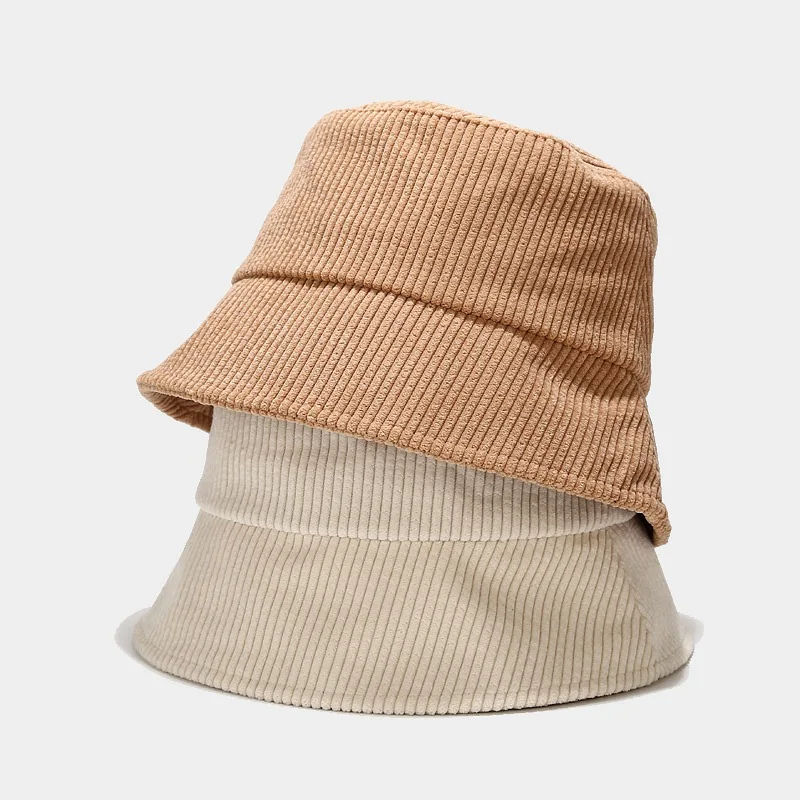 Осень-зима 2021, классическая вельветовая панама, уличная панама Harajuku, рыболовные шляпы для женщин, Мужская Повседневная кепка Унисекс