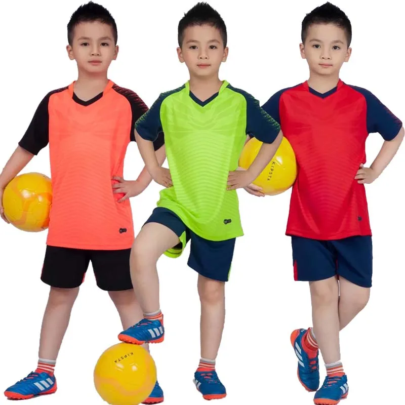 2021, Новая детская футбольная майка, спортивный костюм, детская футбольная спортивная форма, комплекты спортивной одежды для мальчиков, жилет, детский футбольный комплект