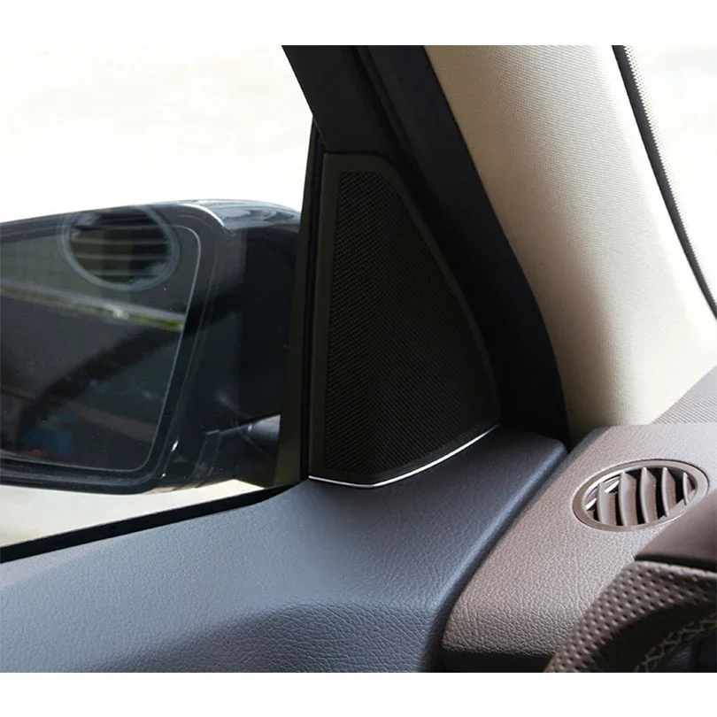 2 шт., Хромированная передняя дверь, стереодинамик, звуковая накладка для Mercedes Benz GLK Class X204 2009-2015