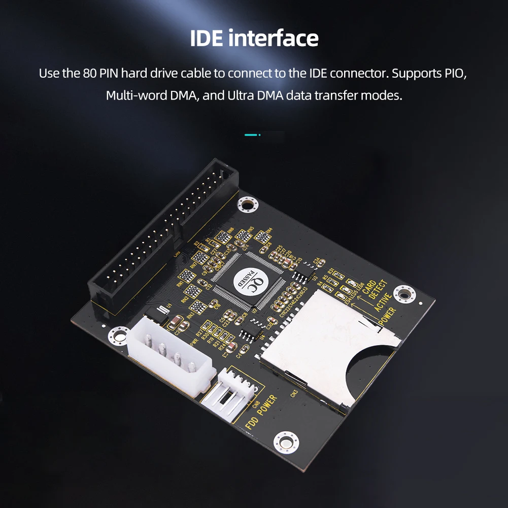 Карта Преобразования SSD 44Pins SD В 2,5-Дюймовый IDE 44Pins SD В 3,5-Дюймовый IDE Карта Расширения Памяти Адаптер для Ноутбука Планшета