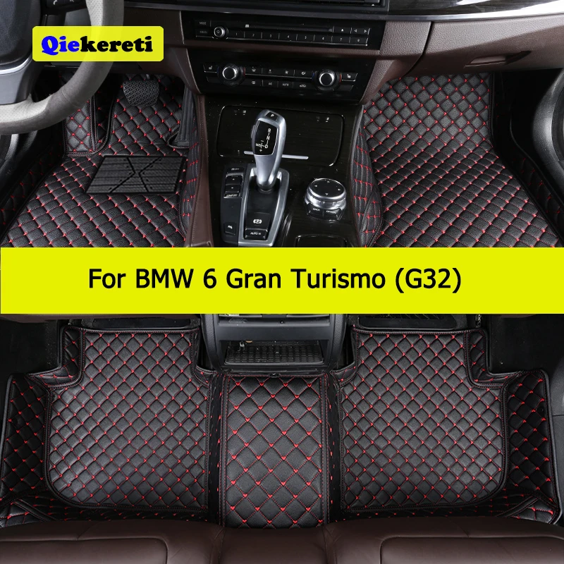 Автомобильные Коврики QIEKERETI на заказ для BMW 6GT 6 Gran Turismo (G32) Автомобильные ковры Аксессуары для ног