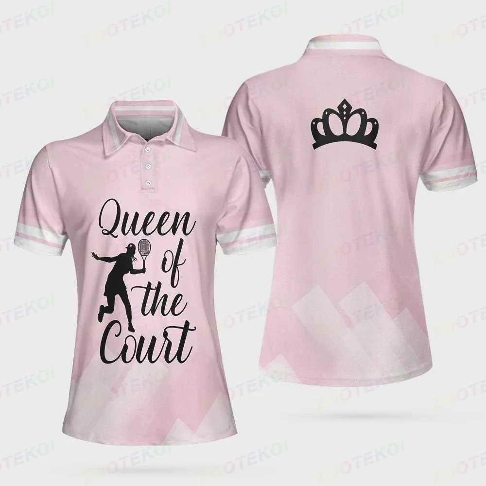 Женское поло 2023, летняя рубашка-поло, футболка с короткими рукавами, женская рубашка-поло с лацканами, модный спортивный топ, Джерси, пуговицы, Гольф, теннис
