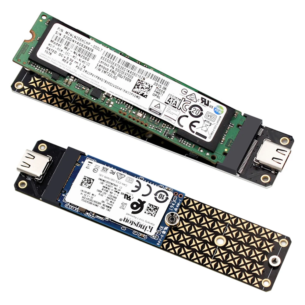 M.2NGFF Твердотельный диск SSD К USB Адаптеру со Скоростью 10 Гбит/с M.2 NGFF Адаптер Жесткого диска JMS580 с Чипом для 2230/2242/2260/2280 SSD