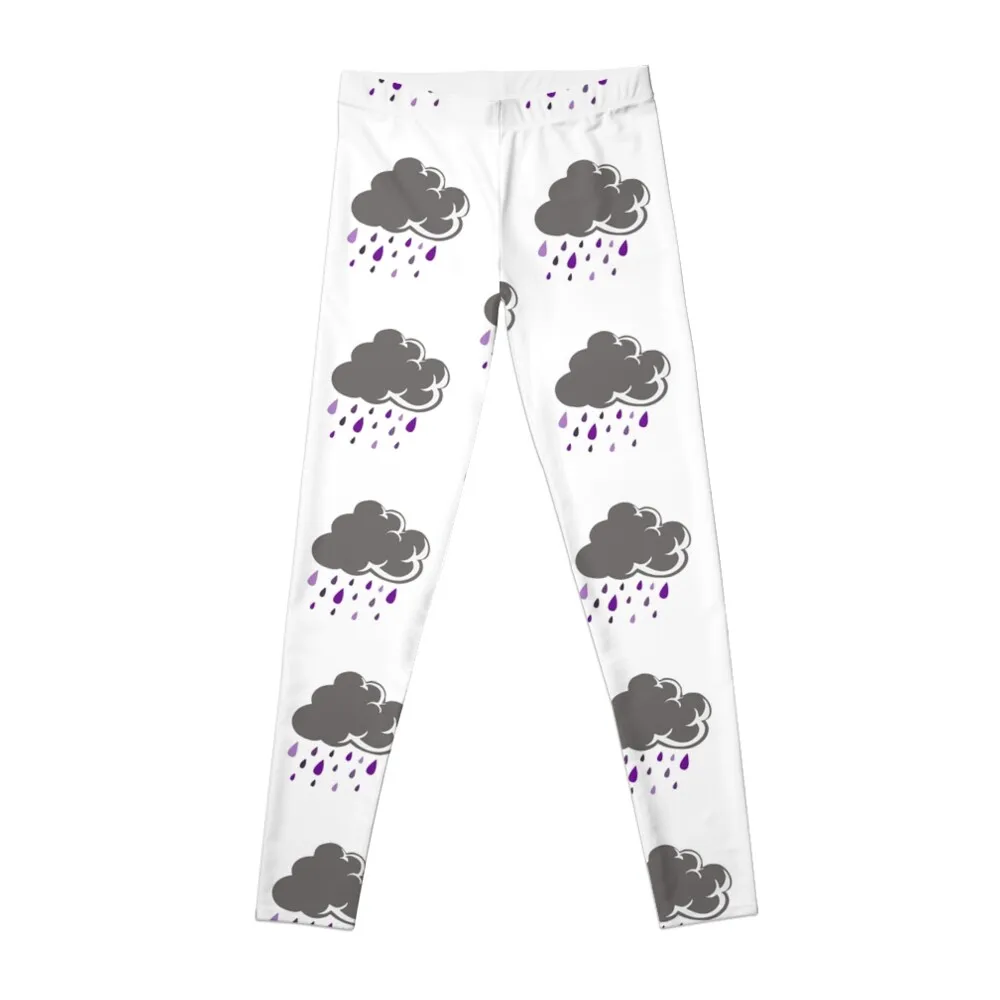 Леггинсы Literal Purple Rain Cloud спортивные шорты для тренировок, спортивный топ для тенниса, женские леггинсы