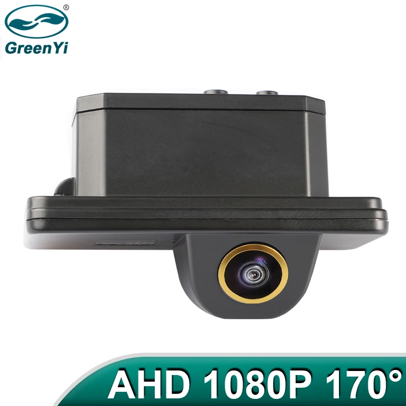 GreenYi 170 ° AHD 1080P Траекторная Камера Заднего Вида Автомобиля BMW 3/5/7 Серии E39 E46 E53 X3 X5 X6 Обратная 4-контактная Парковка Автомобиля