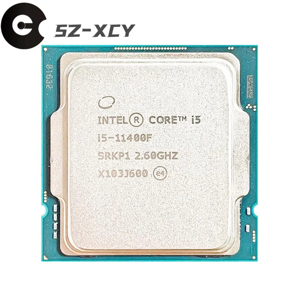 Intel Core i5-11400F i5 11400F Шестиядерный двенадцатипоточный процессор с частотой 2,6 ГГц L3 = 12 М 65 Вт LGA 1200
