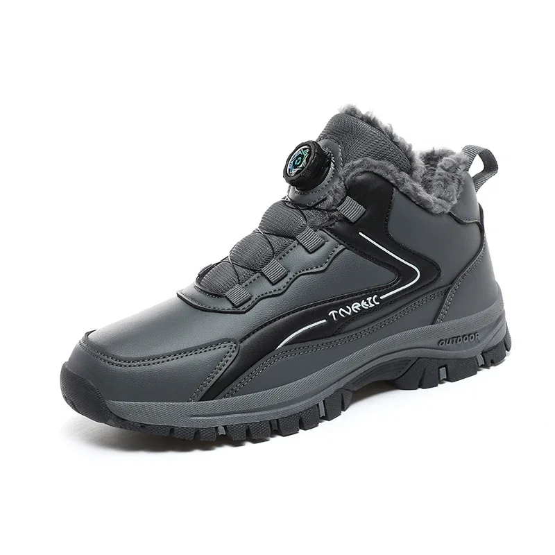 Valstone/ Зимняя мужская обувь из хлопка, повседневная обувь для прогулок, мужские модные кроссовки с плюшевой теплой подкладкой, качество