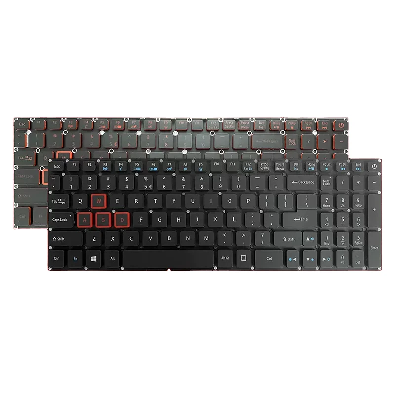Новая оригинальная клавиатура для ноутбука ACER AN515-51/AN515-52/AN515-53, AN515-41/AN515-42 N16C7 N17C1 N17C7 С подсветкой