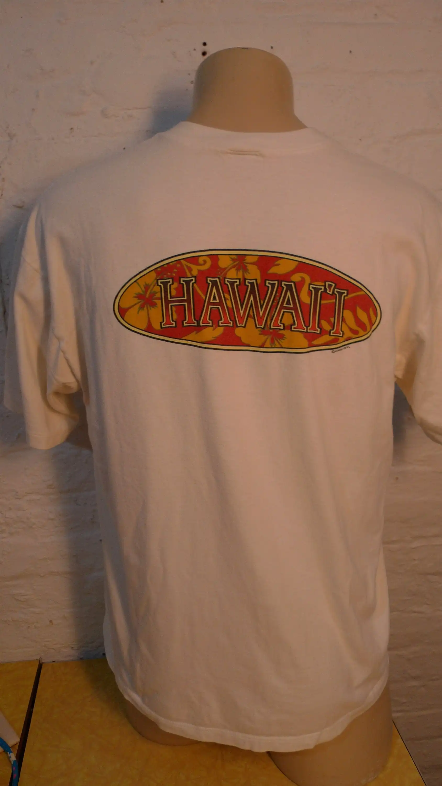 Гавайская рубашка 1990-х Годов Мужская XL 50