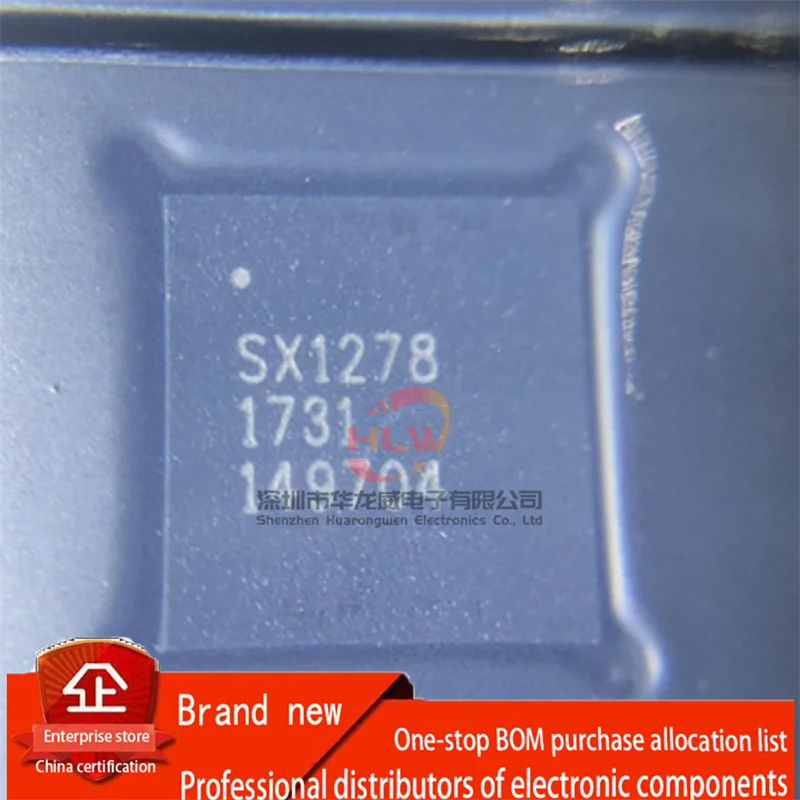 1шт SX1276IMLTRT SX1278IMLTRT трафаретная печать SX 1278 беспроводной модуль RF чип посылка QFN28 совершенно новый и оригинальный