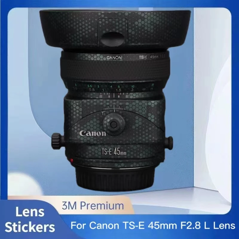 Для Canon TS-E 45mm F2.8 L Наклейка на объектив камеры с защитой от Царапин, Покрытие Для Обертывания Защитной Пленкой, Защита для тела, Кожный Покров