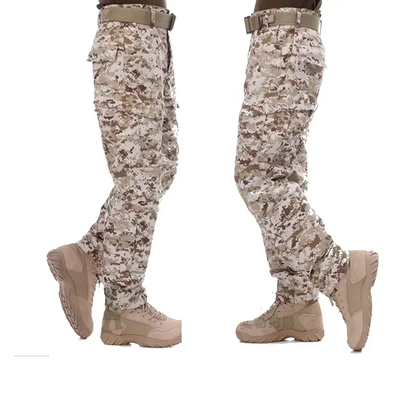Тактические цветные форменные брюки в стиле милитари Оптом Ripstop В стиле пустыни, черный камуфляж для охоты