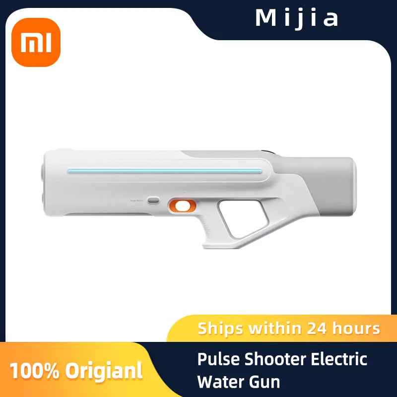 Xiaomi Mijia Pulse Shooter Электрический Водяной пистолет Игрушка Индукционная Водопоглощающая Взрывная Пляжная Драка Игры для вечеринок Игрушки Подарок