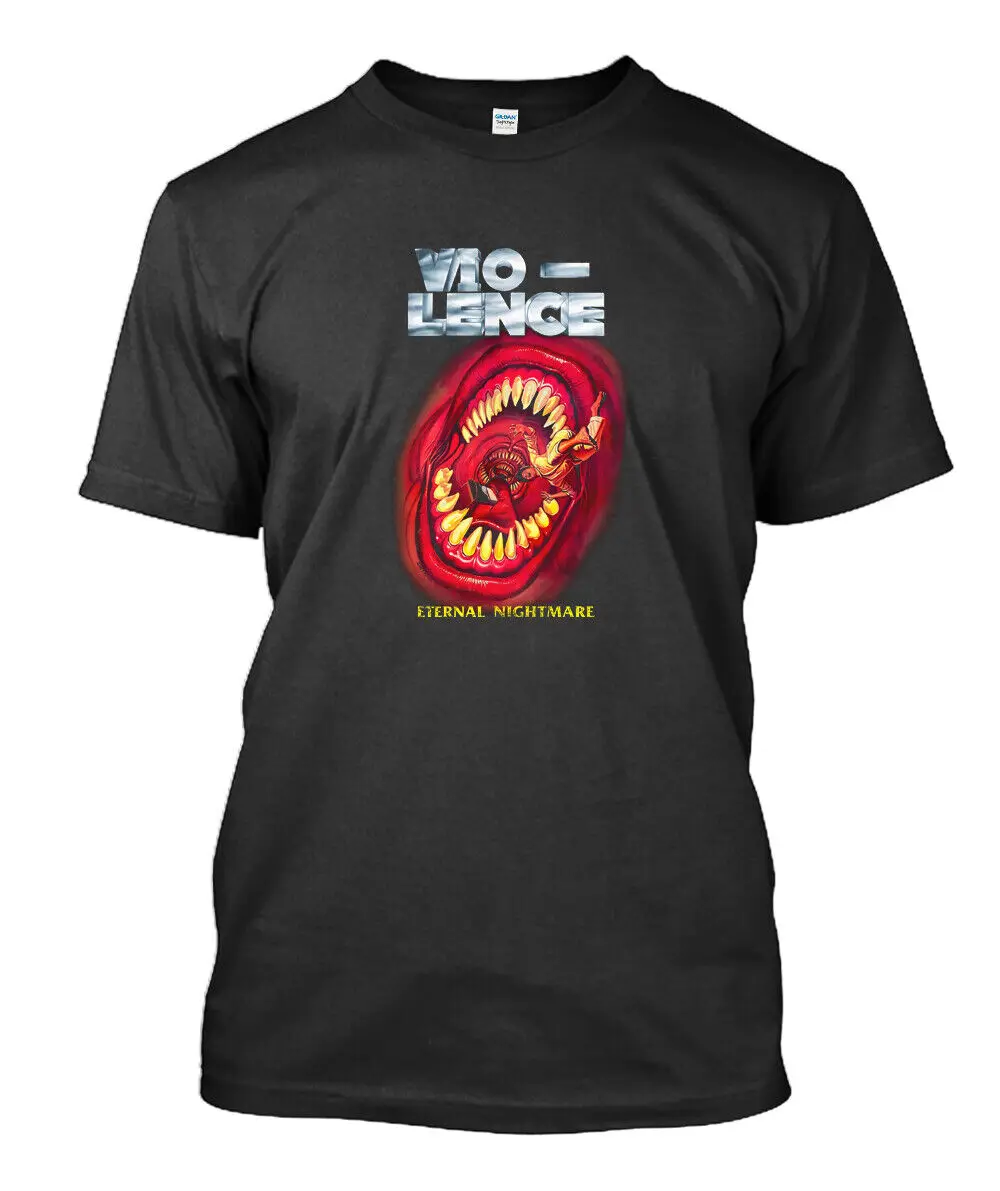 Лучшая новая американская футболка Vio-lence Eternal Nightmare в стиле трэш-метал, размер S-2XL