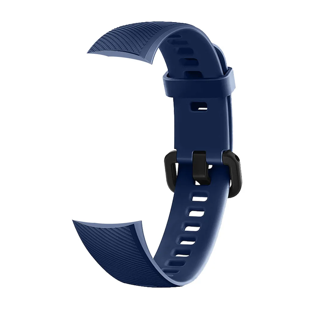 Спортивный силиконовый ремешок для смарт-часов Huawei Honor 5, сменный ремешок для Miband 5, браслет для смарт-часов Mi Band4