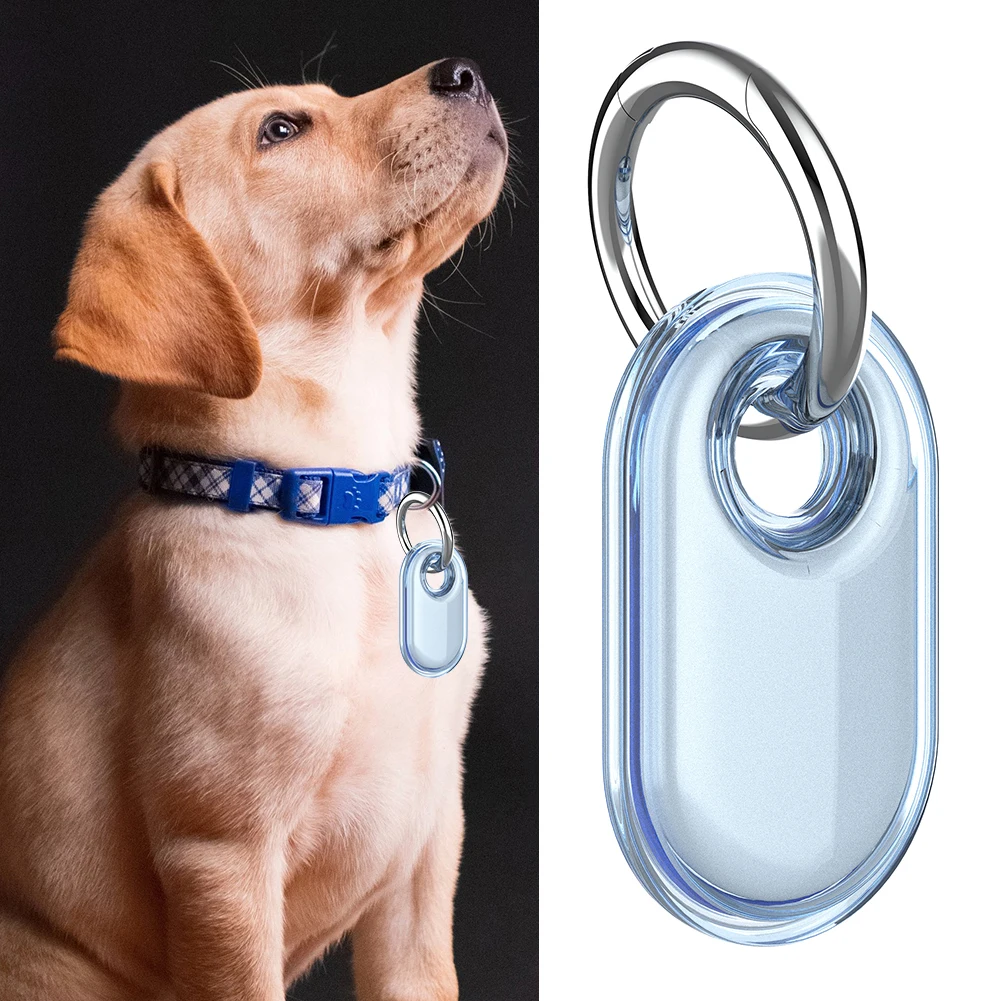 Чехол из ТПУ, противоударный, защищающий от потери чехол-накладка с брелоком против царапин для ключей, кошелька, багажа, домашних животных для Samsung Galaxy SmartTag 2