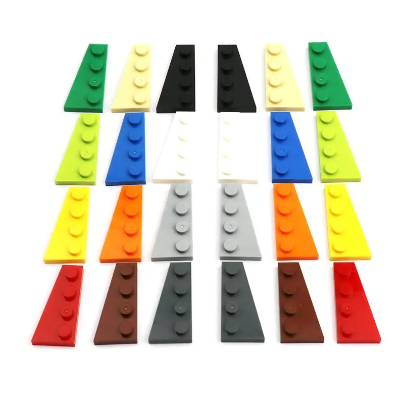 Клиновидная Пластина В Форме Крыла 4 x 2 Слева и справа DIY Enlighten Building Block MOC Brick Parts 41770 41769 Совместима С Игрушками Lego City