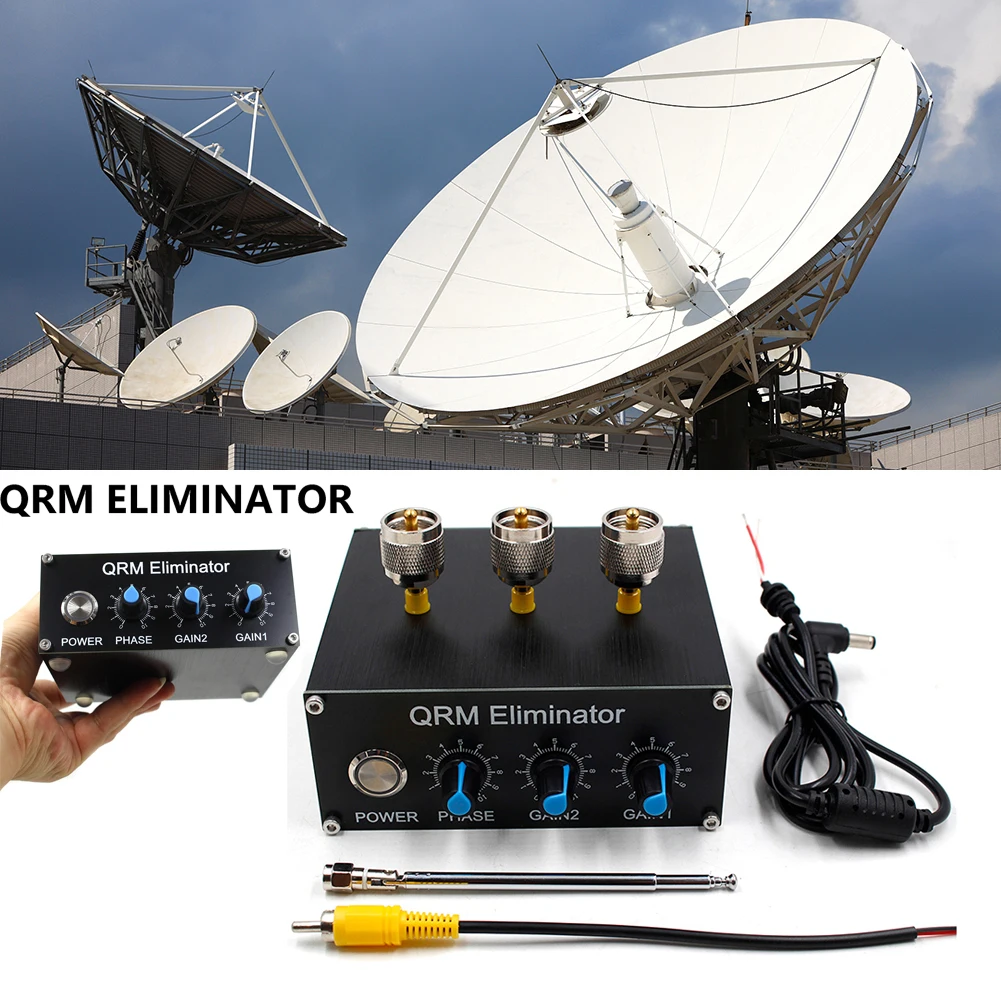 QRM Eliminator X-Phase Легкий XR-140 QRM Eliminator X-Phase ВЧ Диапазонов Корпус из Алюминиевого Сплава для Оборудования радиотелевизионного Вещания