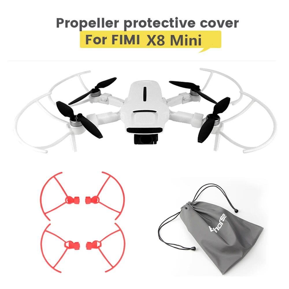 Быстроразъемный протектор пропеллеров Защита пропеллера для FIMI X8 Mini RC Drone Защитное кольцо Аксессуары