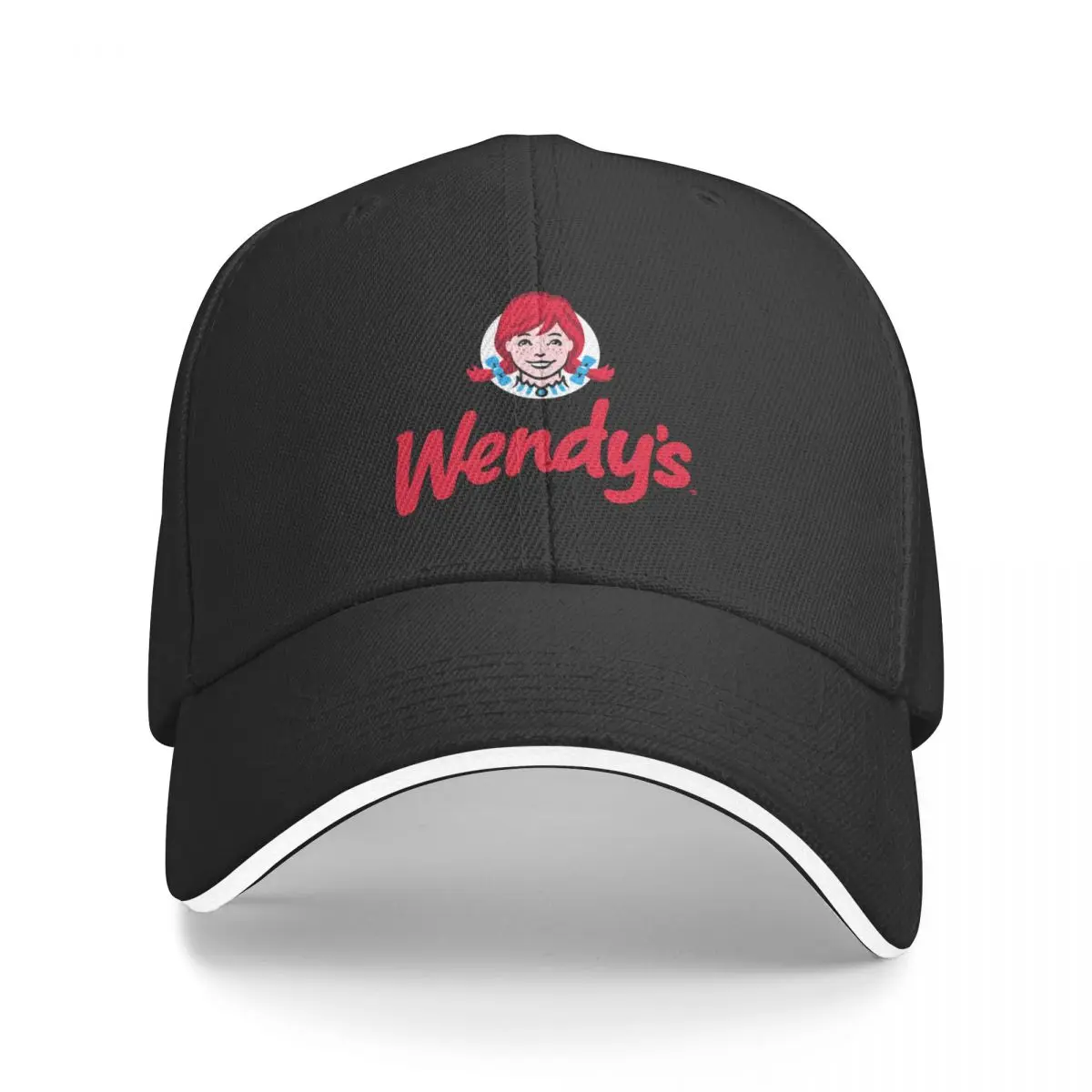 Бейсболка с логотипом ресторана быстрого питания Wendy & x27; s, бейсболка для гольфа, кепка для рыбалки, Солнцезащитный крем, Мужская теннисная женская кепка