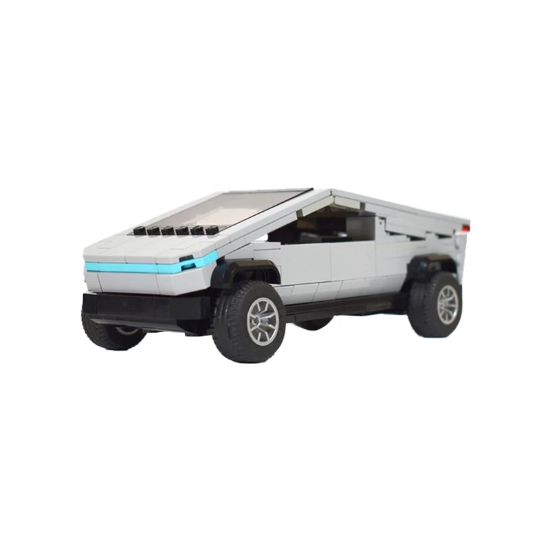 Строительные блоки - внедорожный гоночный автомобиль будущего, совместимый с lego Racing Car, Кирпичи, игрушки для транспортных средств, MOC, подарки детям на день рождения